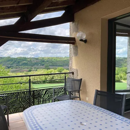 Le Périd'Or - Maison climatisée avec très belle vue à Marnac Marnac