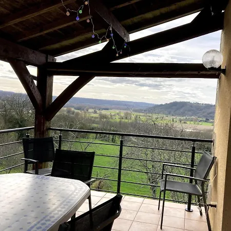 Casa vacanze Le Périd'Or - Maison climatisée avec très belle vue à Marnac Marnac