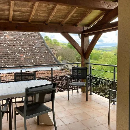 Le Périd'Or - Maison climatisée avec très belle vue à Marnac Marnac